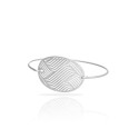 Pulsera Clic Duna baño Plata
