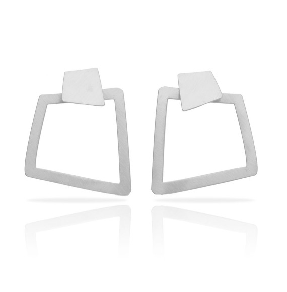 Bau Silver Plated Earring