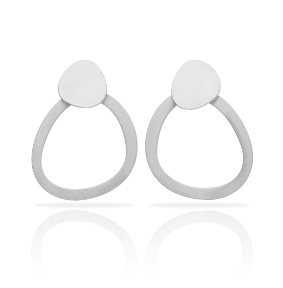 Bau Silver Plated Earring
