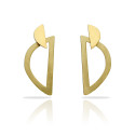 Bau Gold Plated Earring