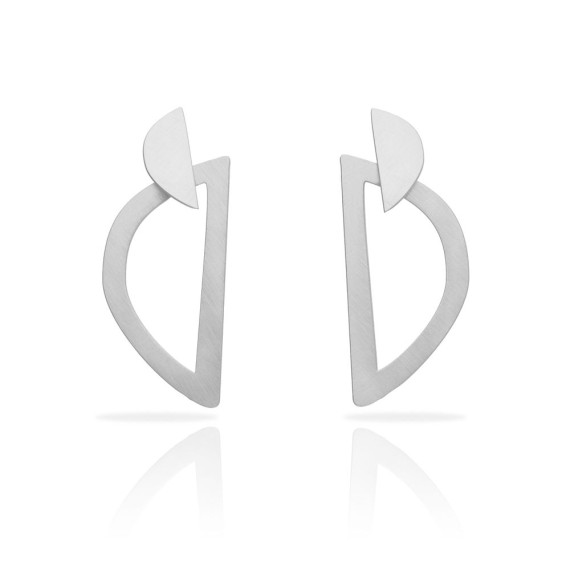 Bau Silver Plated Earring