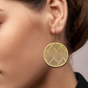 Boucles d'oreilles Dorées Duna