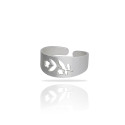 Bague Argentée Hanami