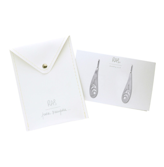 Hanami silver plated Big Earring