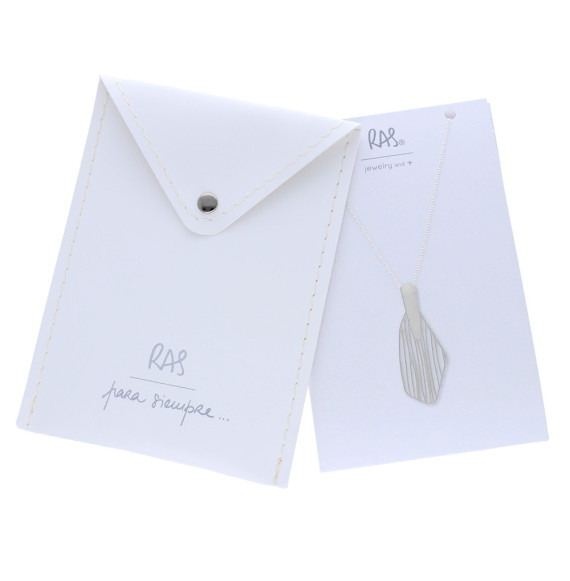 Colgante corto Lumen baño Plata