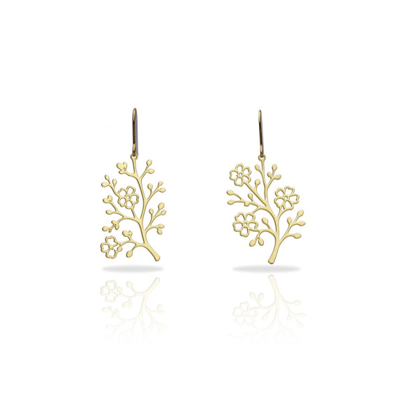 Boucles d'oreilles Dorées Almira