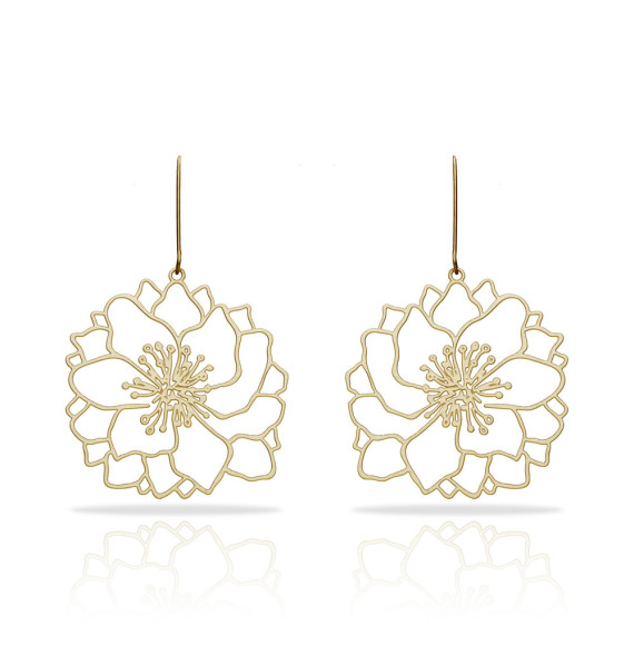 Boucles d'oreilles Dorées Dalia XL