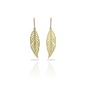 Pluma Gold Plated Earrings
