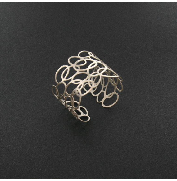 Brazalete Closer baño Plata