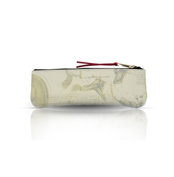 Estuche Lápices / Gafas Calavera con Flores