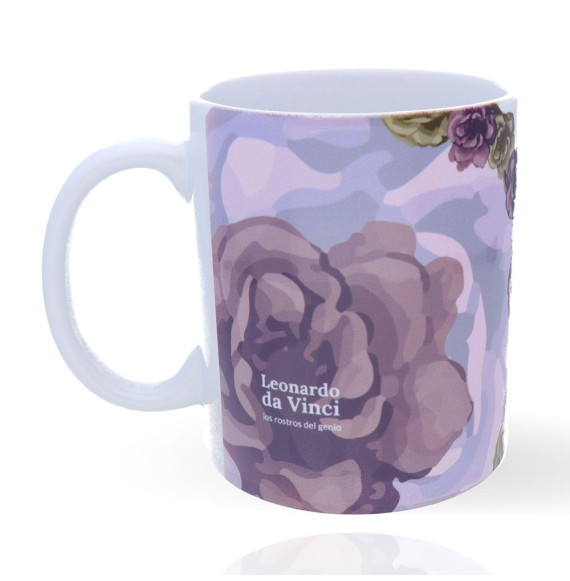 Tazas Calaveras con Flores Pack 2 unid