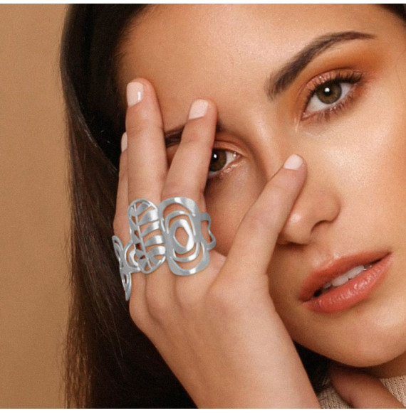 Tropic Silver Plated Ring