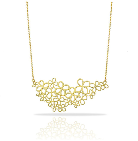 Plastron plaqué or Iguazu