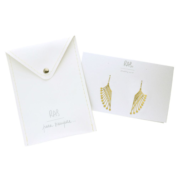 Nou Deco Gold Plated Small Earring