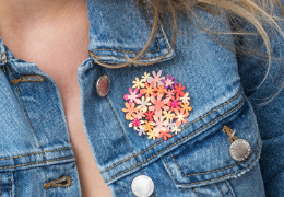 Últimas tendencias de broches para chaquetas
